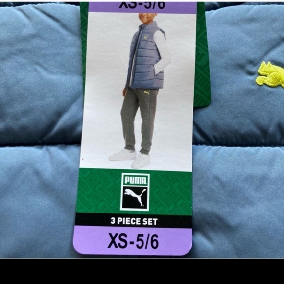 Puma Boy's Kid's 3-piece Vest Set nwt - Picture 6 of 6